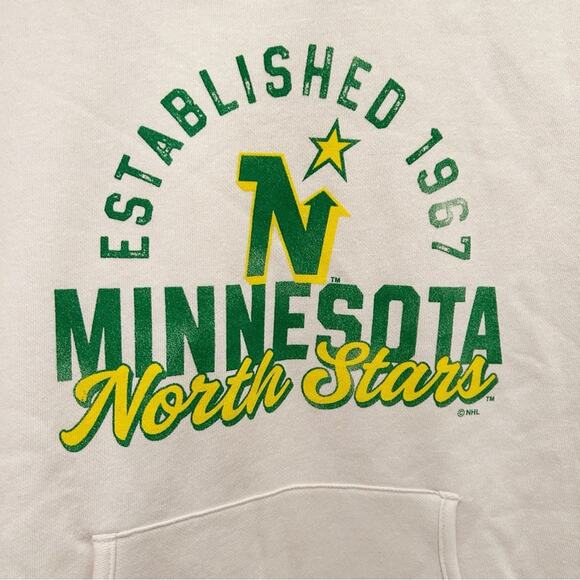 Fanatics Minnesota North Stars Carry the Puck Pullover Hoodie Sweatshirt XL NWT - Picture 6 of 8